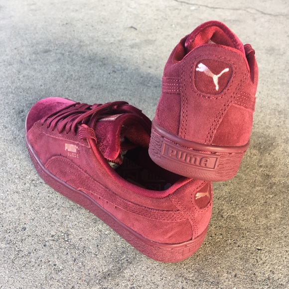 WMNS Women Puma Suede Classic Velvet Rope - Picture 4 of 6
